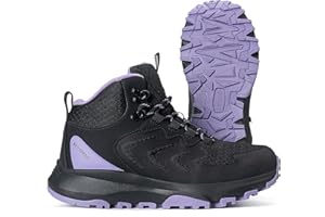 OUTJET Women’s Waterproof Hiking Boots Lightweight Comfortable Trail Walking Outdoor Boots