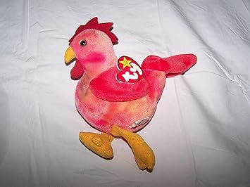 beanie baby rooster value