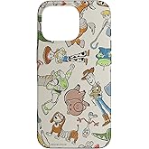 Disney and Pixar's Toy Story 4 Characters Retro Print Case for iPhone 16 Pro