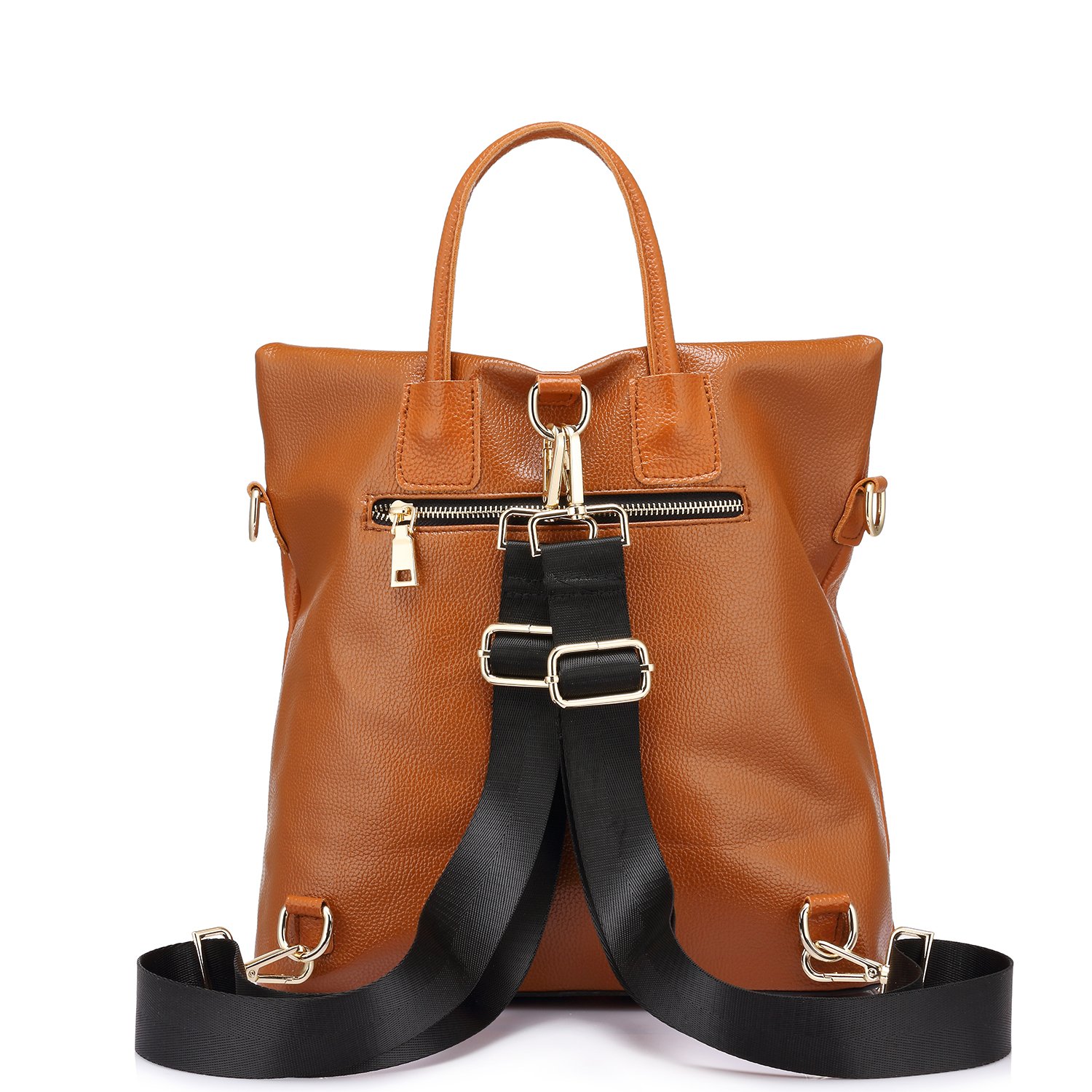 Sacs à Dos Femme en Cuir véritable Sac à Main Femmes Elégant Casual Cartable College Grande Mode Couleur boueuse