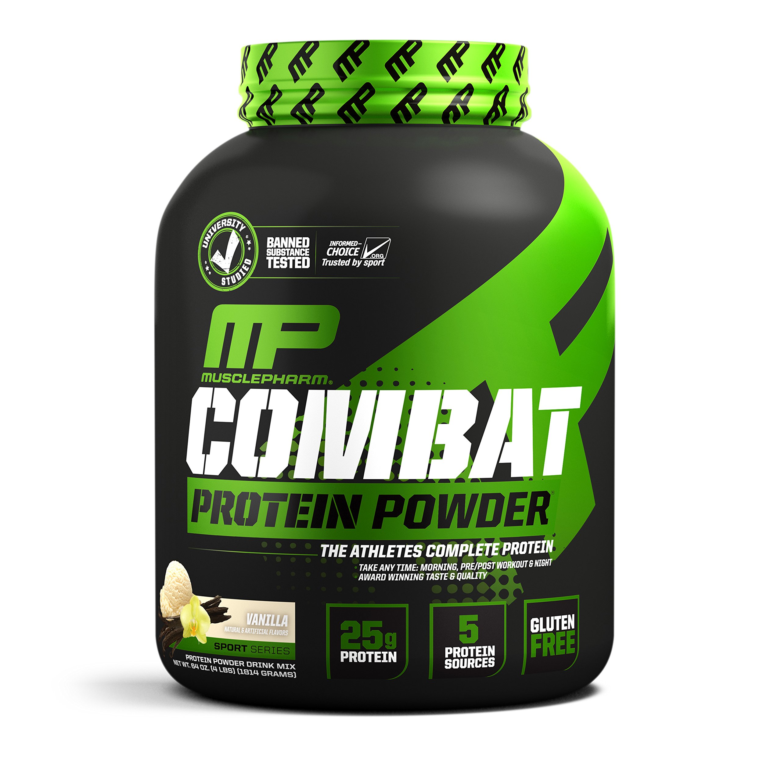 MusclePharm Combat Protein Powder Essential blend of Whey