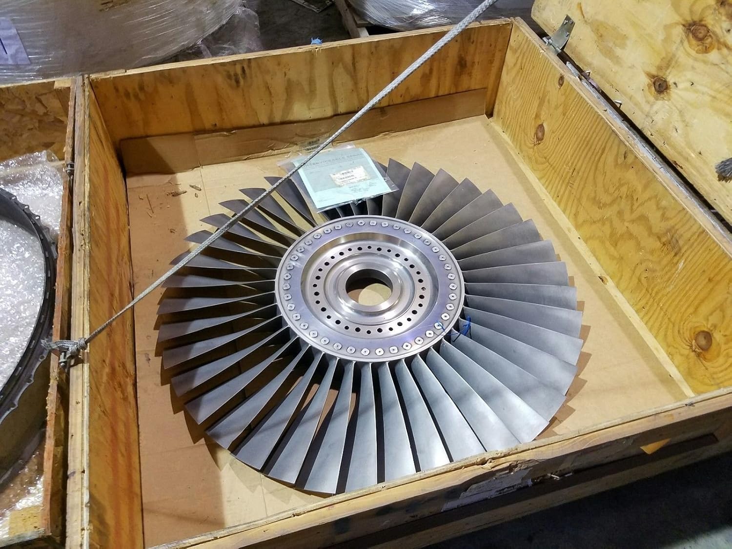 Pratt & Whitney JT8D Stage 2 Compressor Fan Boeing 737 Jet