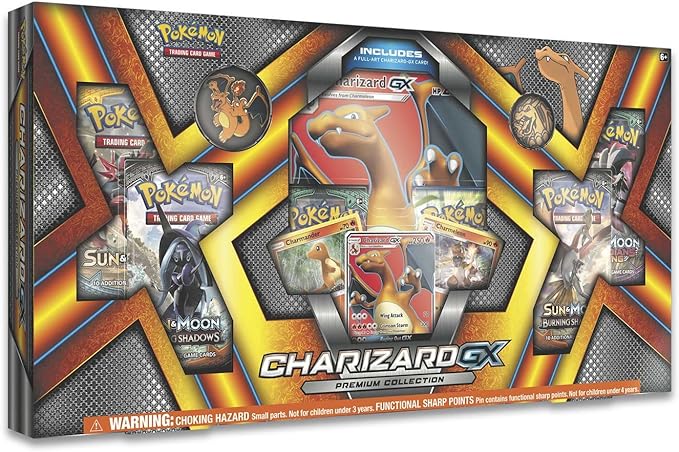 Pokémon TCG: ENGLISH Box Charizard GX Premium Collection: Amazon.co.uk