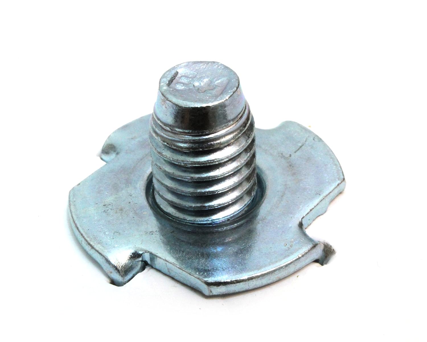 TNut 1/4"20 x 5/16", (100 Pack), By Bolt Dropper, Pronged Tee Nut