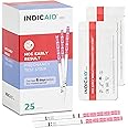 INDICAID Early Detection Pregnancy Test Strips - 25 Tests - hCG Test Early Result 6 Days Before Missed Period - High-Sensitivity Easy at-Home Pregnancy Tests - Rapid Results in 5 Minutes
