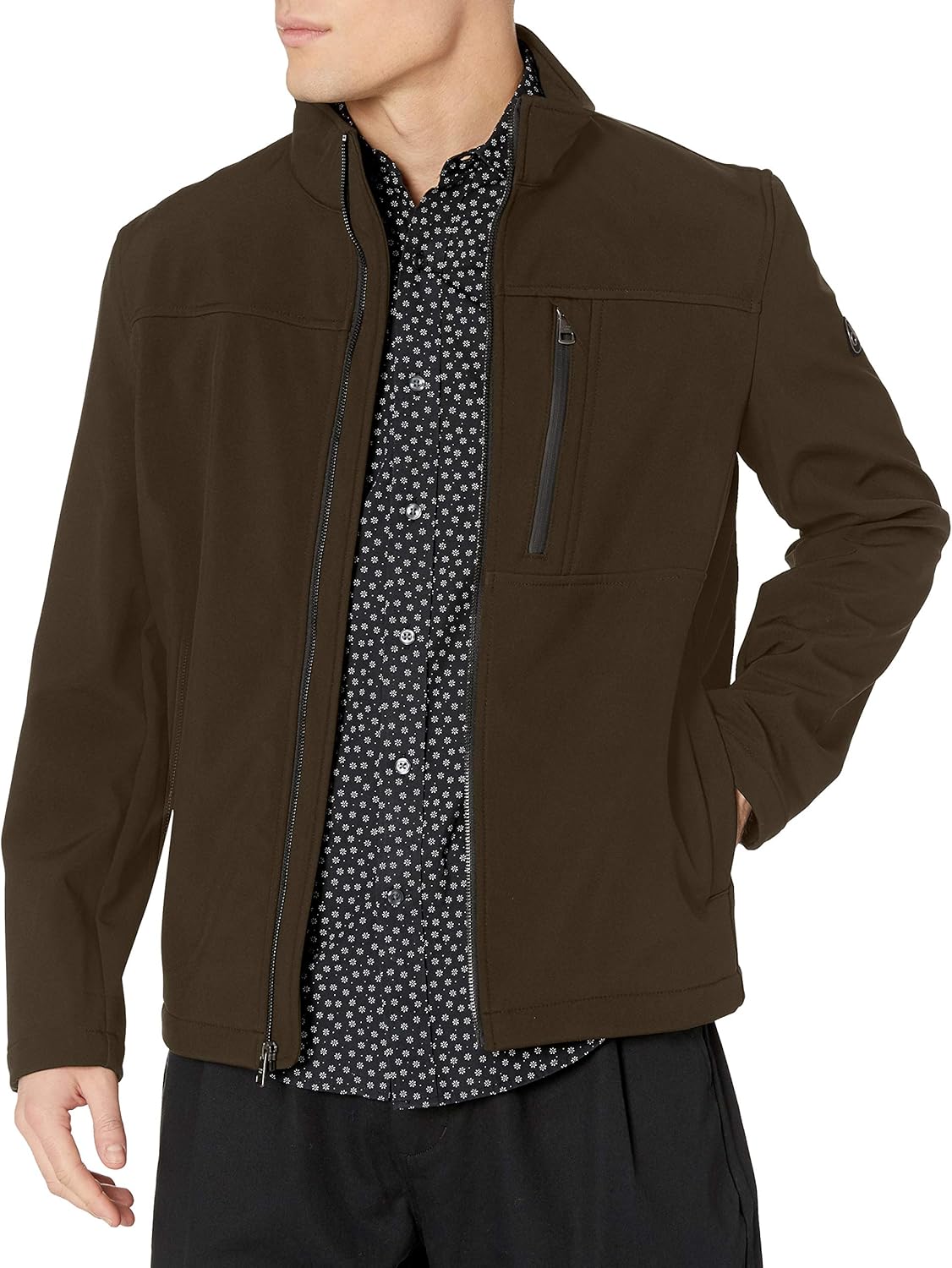 Calvin Klein Men's Big and Tall Soft Shell Open Bottom: Clothing