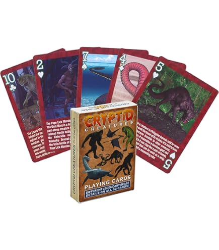Amazon.com: Cryptid Cards Fallout 76 Collectible Trading Cigarette Cards ( Card Finish: Normal) : Toys & Games