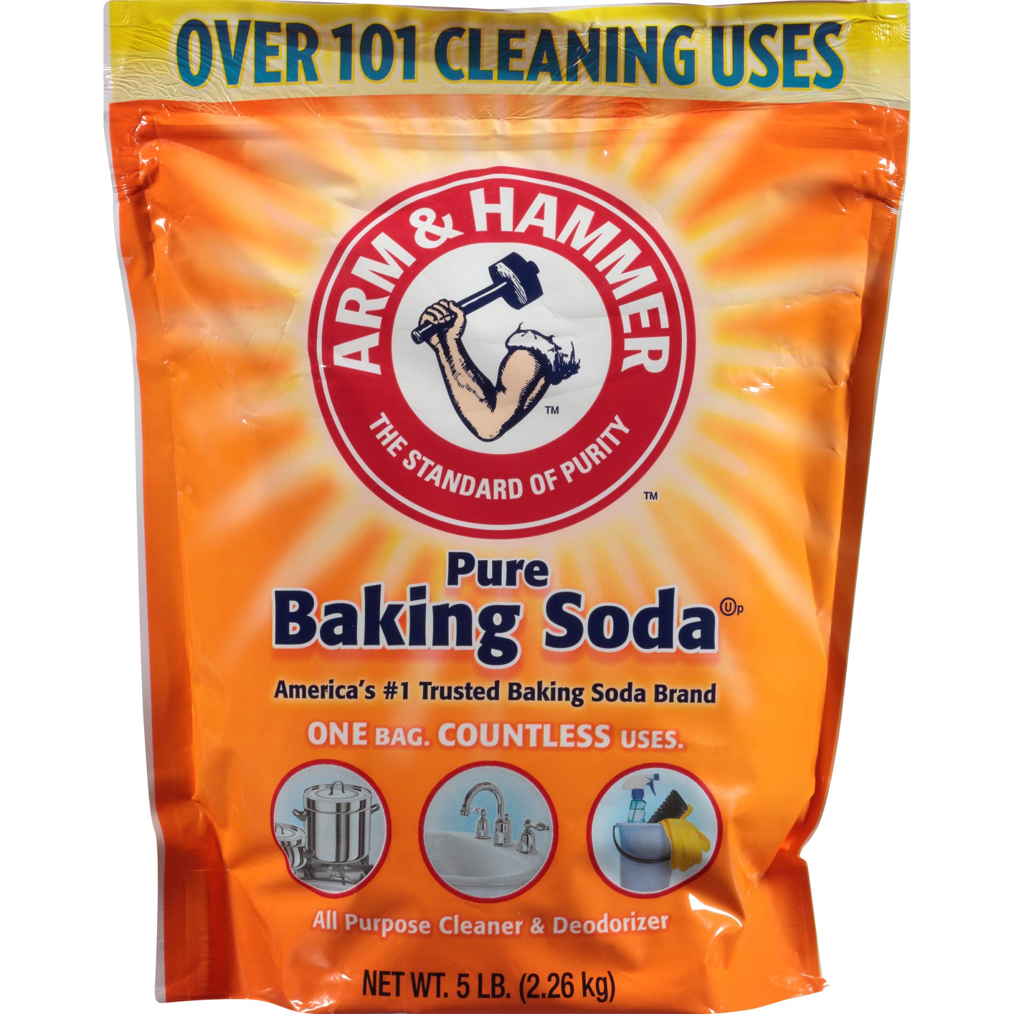 Arm & Hammer Baking Soda, 5 Lbs Buy Online in UAE. Hpc Products in the UAE See Prices