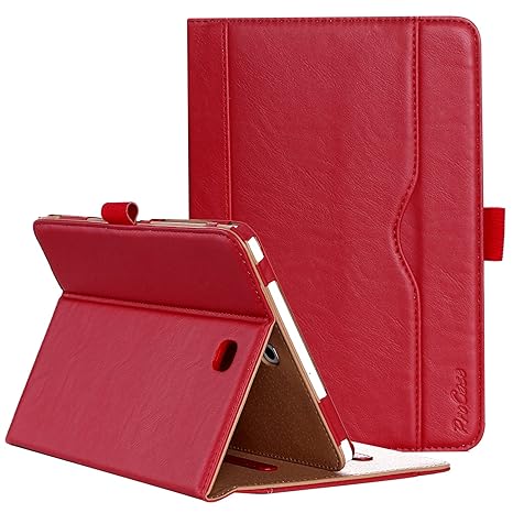 ProCase Leder Klapphülle für Galaxy Tab S2 8.0 - Leder Stand Folio Tasche für 2015 Galaxy Tab S2 Tablet (8.0 Zoll,SM-T710 T71