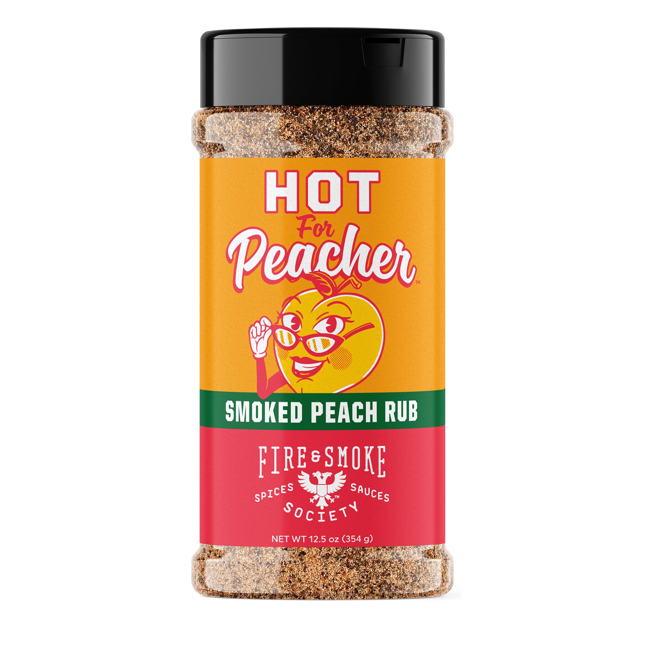 Fire & Smoke Society Hot for Peacher BBQ Rub | BBQ