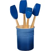Le Creuset Stoneware &amp; Silicone 5pc. Utensil Crock Set, Marseille