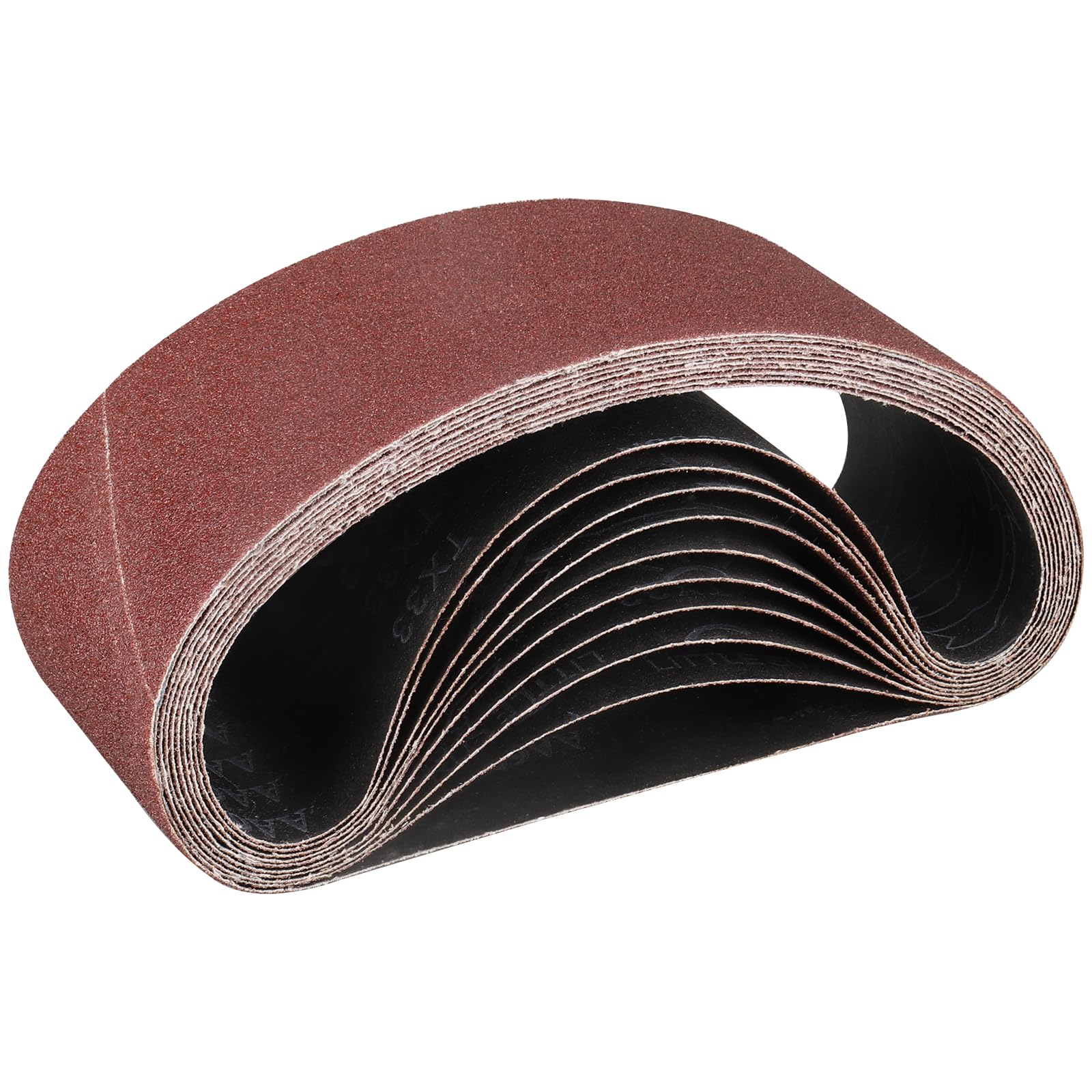 STEBRUAM Sanding Belt 100 x 610 mm,10PCS 60 Grit