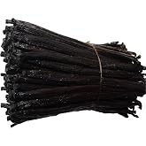 25 Vanilla Beans Grade A Tahitian for Extract, Cooking and Baking 6"-7" by FITNCLEAN VANILLA| Fresh NON-GMO Natural Raw Gourmet