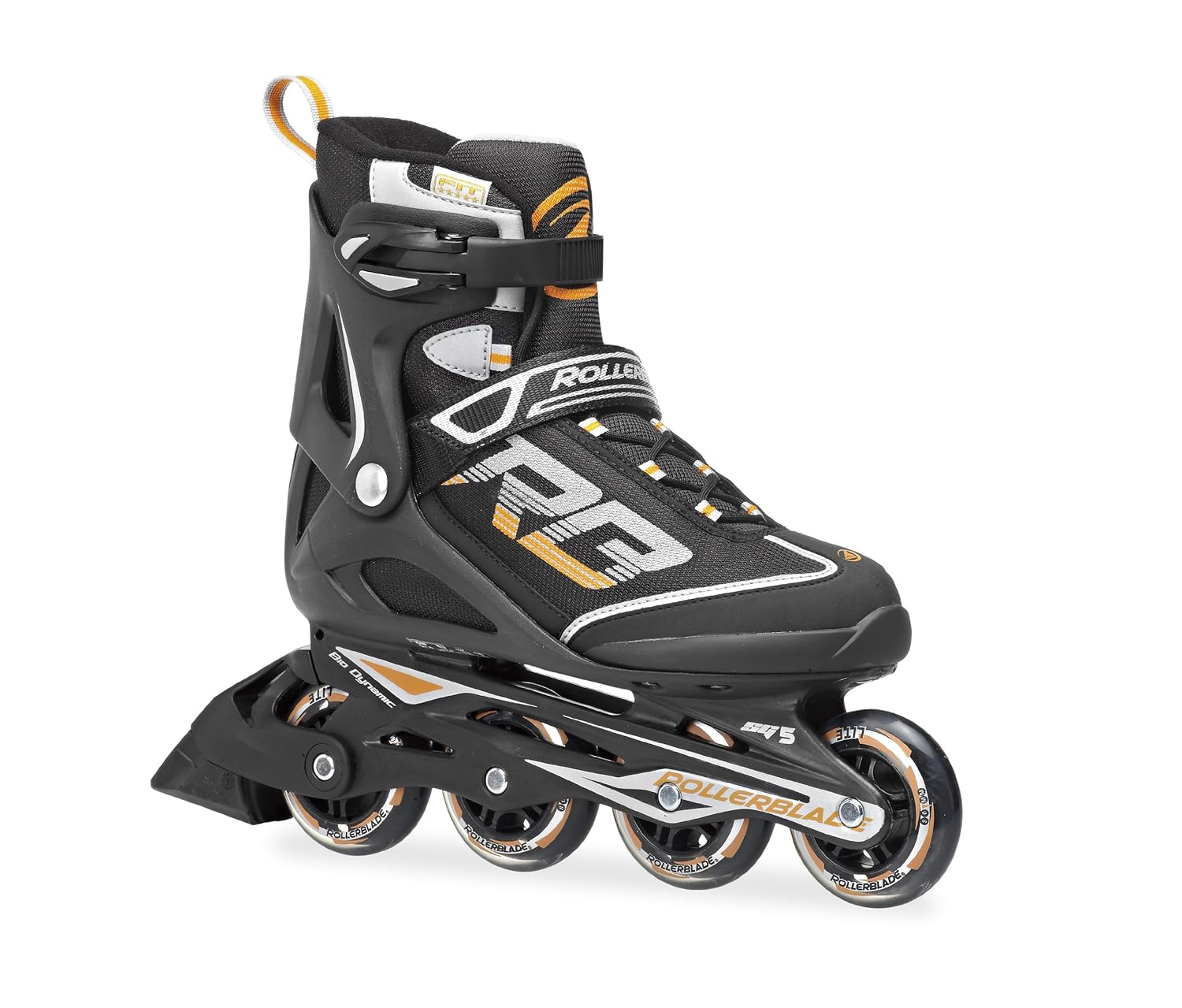 Rollerblade Patines zetrablade talla  color negro  naranja