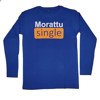 Buy Men's Tamil Words Printed T-Shirt, Full Sleeve-Regular Fit-Crew
