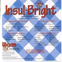 Amazon.com: Insulbrite Thermal Batting 22" x 1 Yard : Arts, Crafts ...
