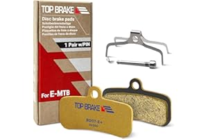TOP BRAKE Disc Bike Brake Pads for Shimano Saint BR-M810/M820 XTR-M9120 Tektro TRP 4 Piston | MTB/eMTB/Downhill/Trail/All Mountain/Enduro Race/Cycling