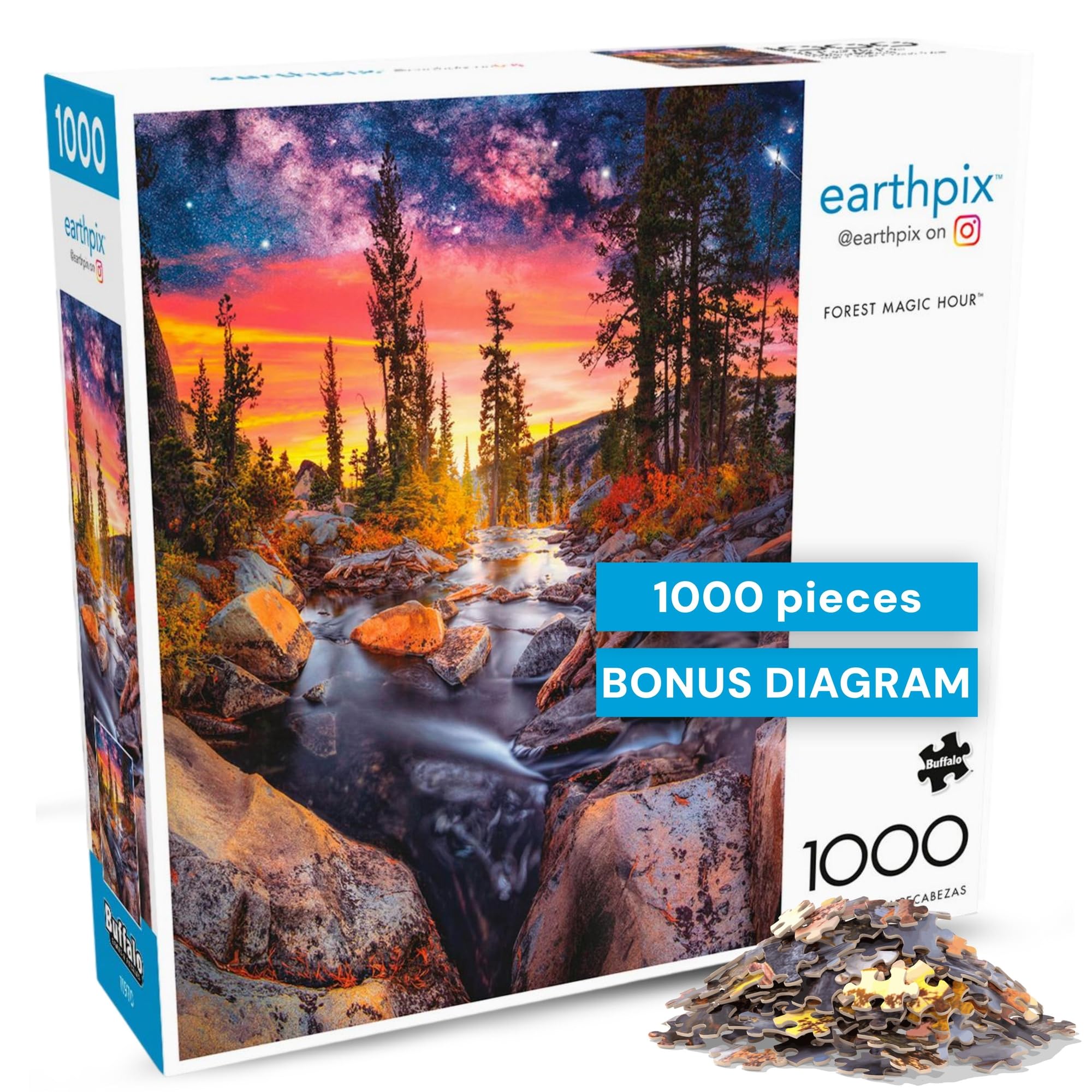 Buffalo Games - Forest Magic Hour - 1000 Piece Jigsaw Puzzle