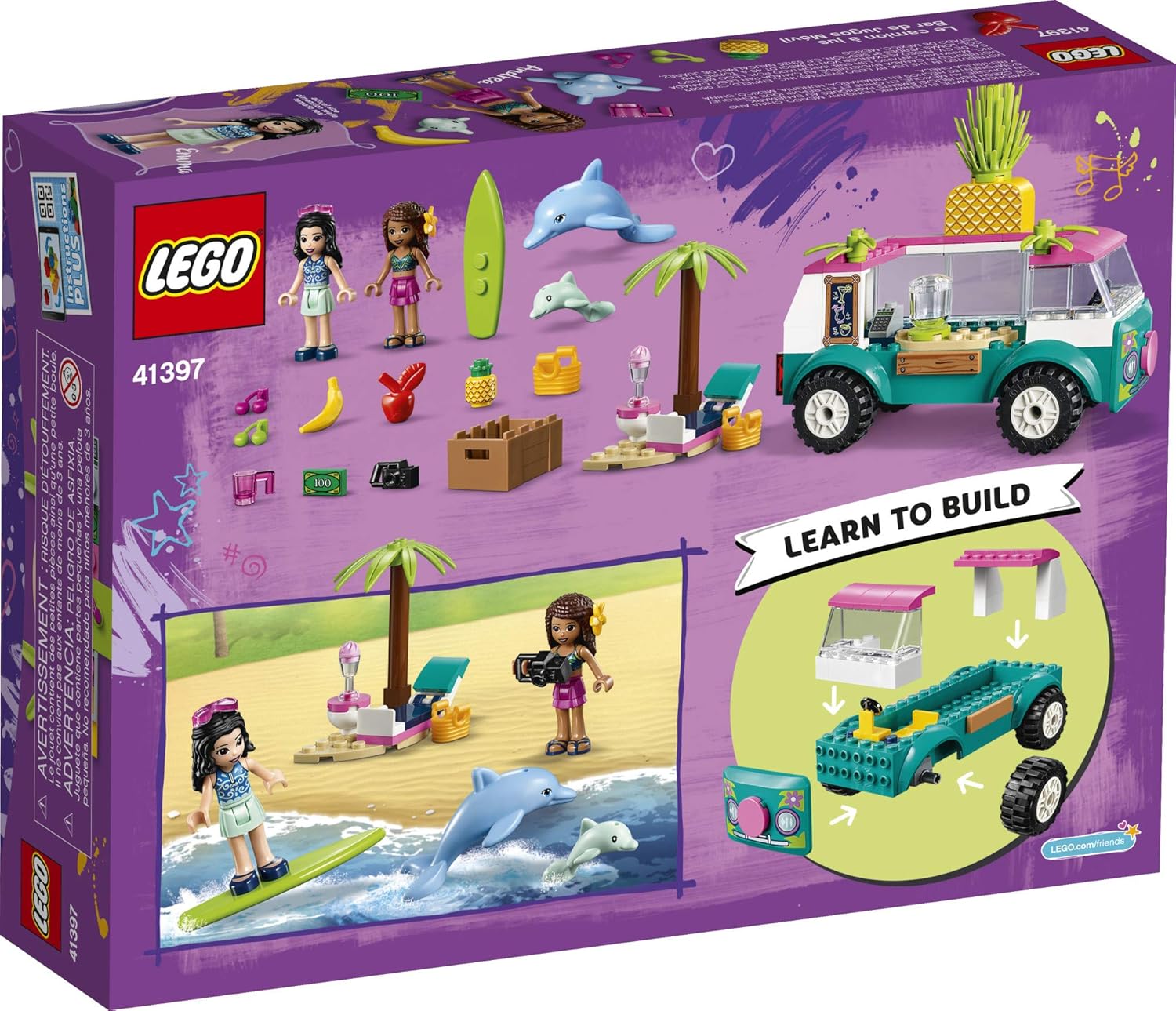 lego friends smoothie truck