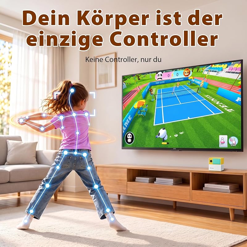 PlayPop 8 Spielekonsole für Fernseher, Spielkonsolen für Kinder
