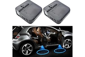 cutim Car Door Lights Logo Projector Compatible with Toyota Camry Corolla Accessories LED Welcome Lights 2 Pcs