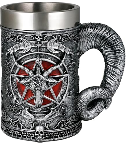 Amazon.com: Pacific Giftware Baphomet Tea Coffee Mug & Spoon Set Witches  Brew by Alchemy : Home & Kitchen