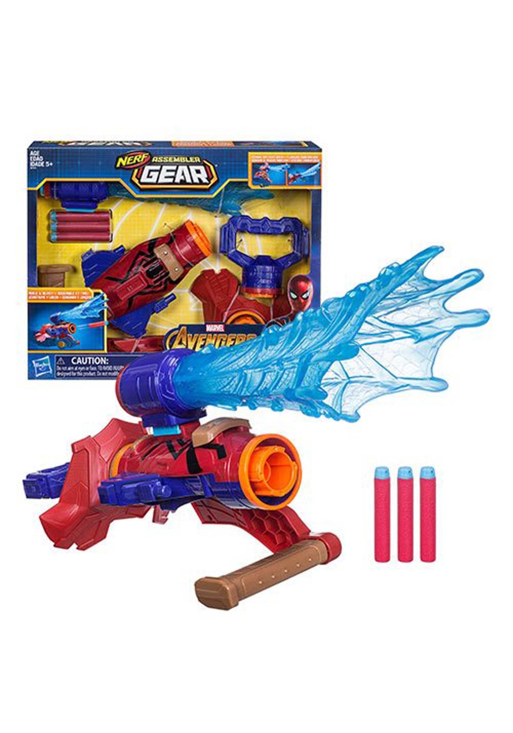 Marvel Avengers Marvel Infinity War Nerf Iron Spider Assembler Gear (Multicolour)