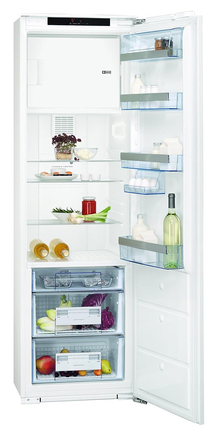 AEG SKZ71840F0 - Nevera combi (Incorporado, Color blanco, Derecho ...