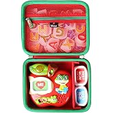 Storage Case Compatible with Leapfrog Tad's Fridge Phonics Magnetic Letter Set, Red, Case Only