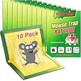 10 Packs Large Mouse Traps,with Strong Stickiness，Rat Traps Mice Glue Trap Rodent Trap， Mouse Trap for Domestic and Commercia