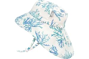 Jan & Jul Neck-Flap Sun Protective Play-Hat 50+ UPF Drawstring Adjustable
