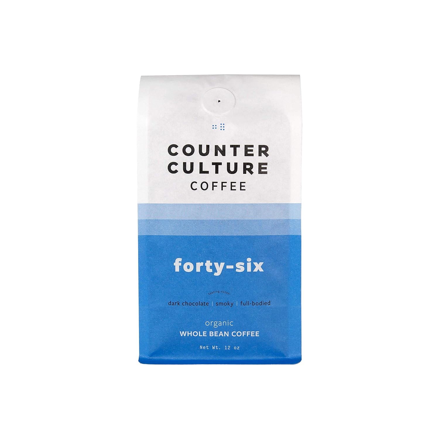 Counter Culture Coffee - Whole Bean Coffee - Fresh Roasted, Sustainably Farmed (Kosher) - Forty-Six, 12 oz (1 Bag)