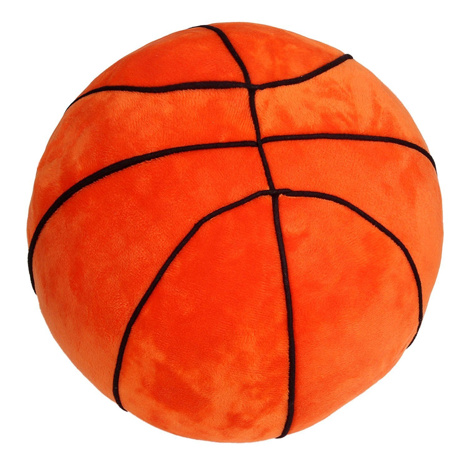 Photo 1 of T play Basketball Plush Pillow Boys: Soft Stuffed Throw Toys Gifts Room Decor 3-8 Year Old 