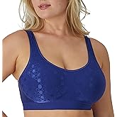 Bali Women's Wireless Bra, Comfort Revolution Wireless Bra for Women, Targeted Shaping, Seamless, Full Coverage