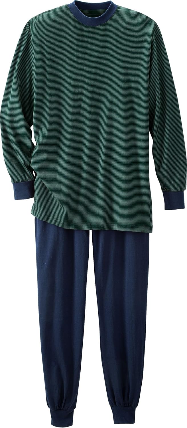 Munsingwear Men Men's Balbriggan Cotton Pajamas XL Green Amazon.ca