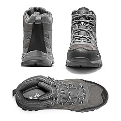 NORTIV 8 Men's Waterproof Hiking Boots Outdoor Mid