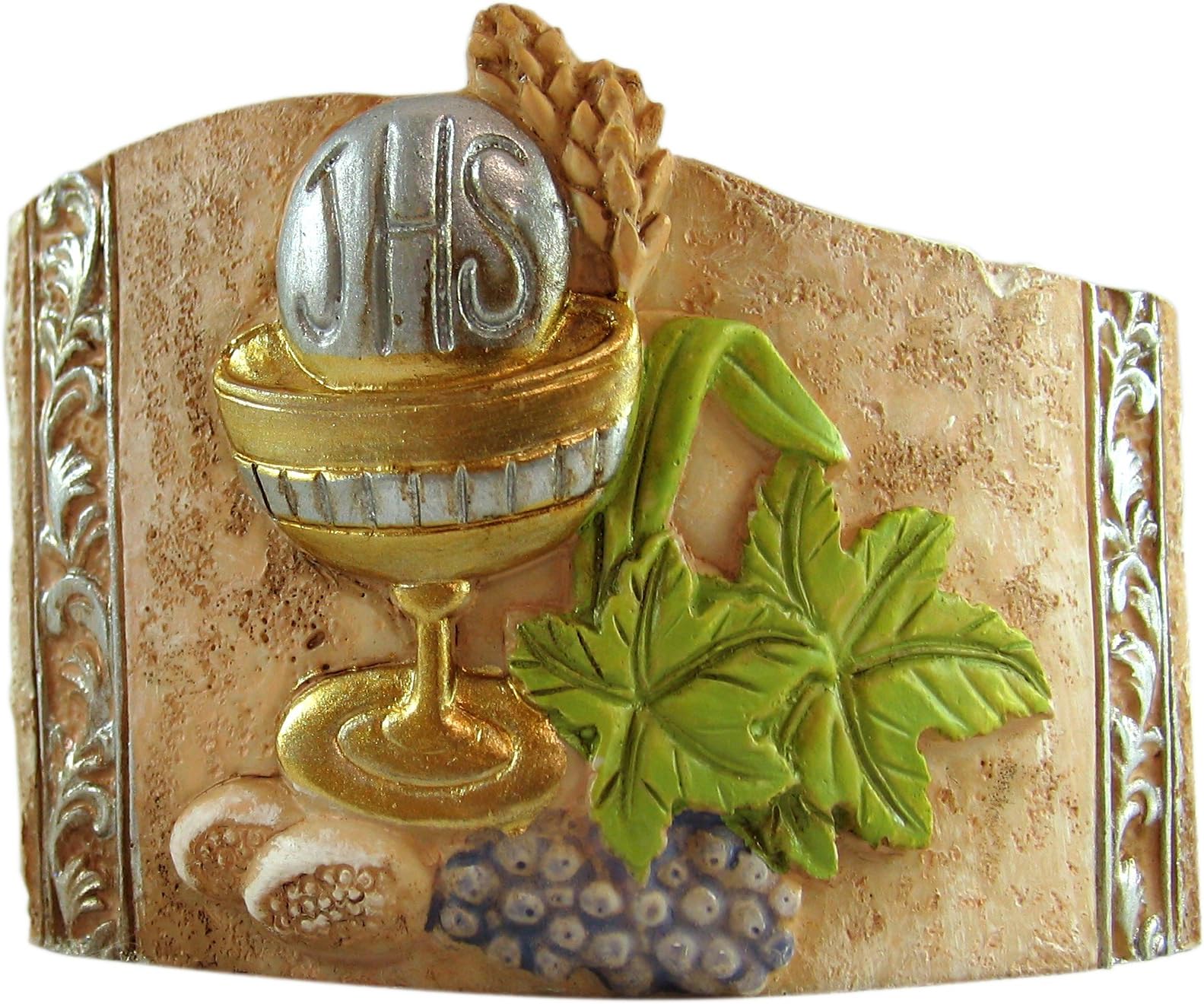 Chalis and Wafer Figurine for First Communion