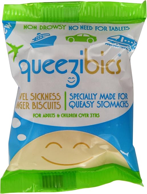 Queezibics Anti Sickness Ginger Biscuits +, 256 g Amazon.co.uk Grocery