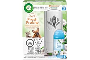 Airwick Freshmatic - Automatic Spray & Refill, Fresh New Day, Tackles tough pet odours 24/7, 1 Count