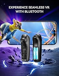 TECKNET VR Headset for Phone with Bluetooth