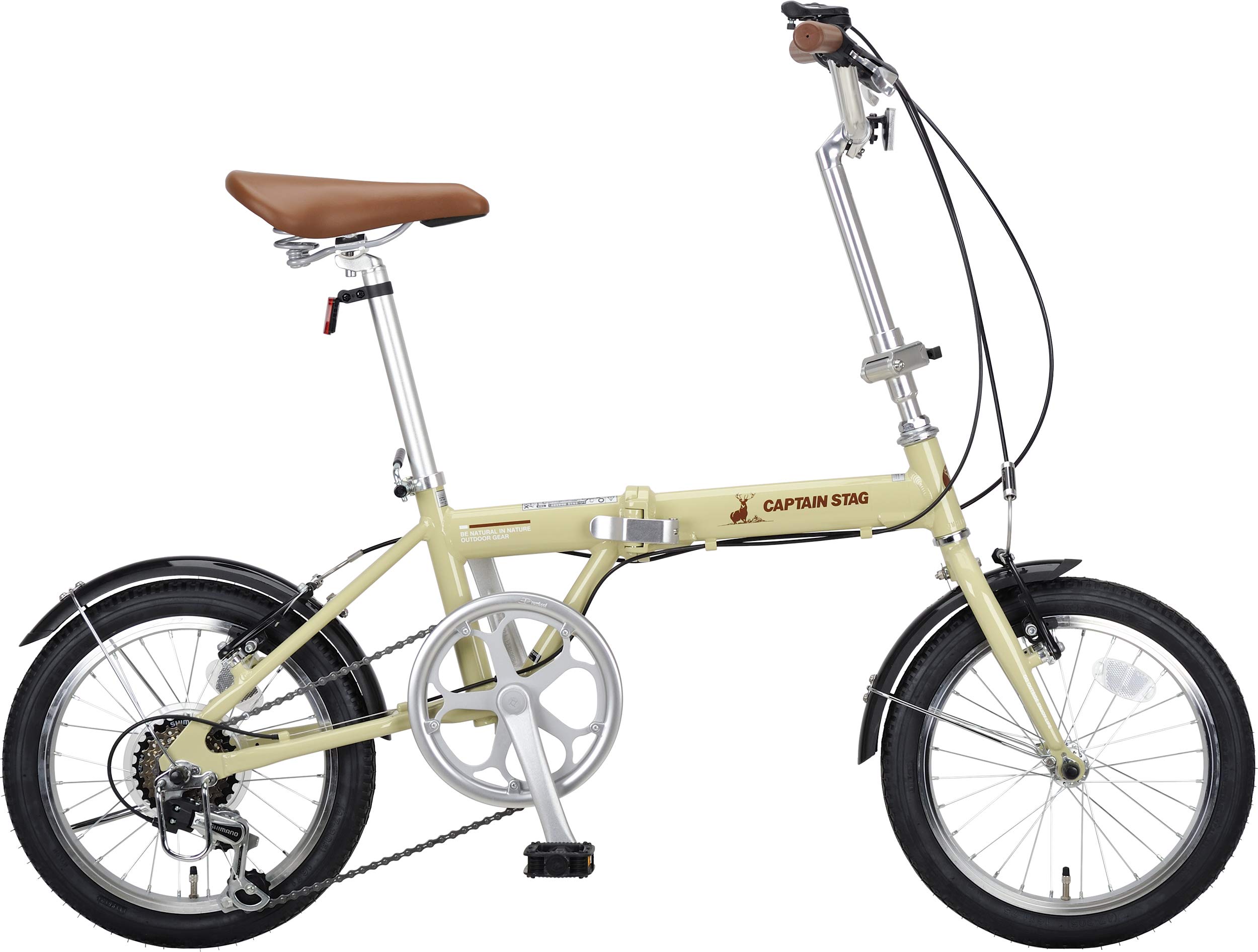 CAPTAIN STAG CS FOLDING BIKE 16インチ ホワイト CAPTAIN STAG CS FOLDING BIKE 16 (ホワイト) CAPTAIN STAG CS