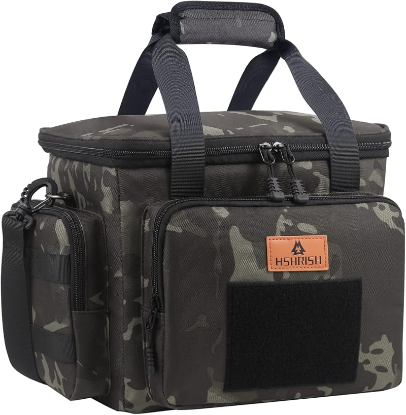 HSHRISH Lunch Bag 12L Tactical Cooler Bag Waterproof Insulated Camouflage