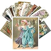 Vintage PostCards 24 pcs Vintage Carnival Cabaret Vintage Circus Posters Art Deco
