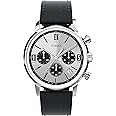 Timex Marlin Orologio Automatico Da Uomo 40 Mm - Cassa Acciaio, Cinturino In Pelle Nero, Movimento Meccanico