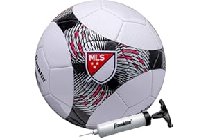 Franklin Sports MLS Pro Vent Soccer Ball - Official Size 5 Soccer Ball - Soft Cover - Official Size and Weight Soccer Ball - 