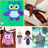 DIVINA VITAE Felt Sheets 7 x 11 in 10Pcs Black White Green Brown Red Craft view 5