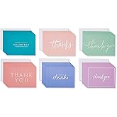 American Greetings Thank You Cards with Envelopes, Multicolor Assortment (48-Count)