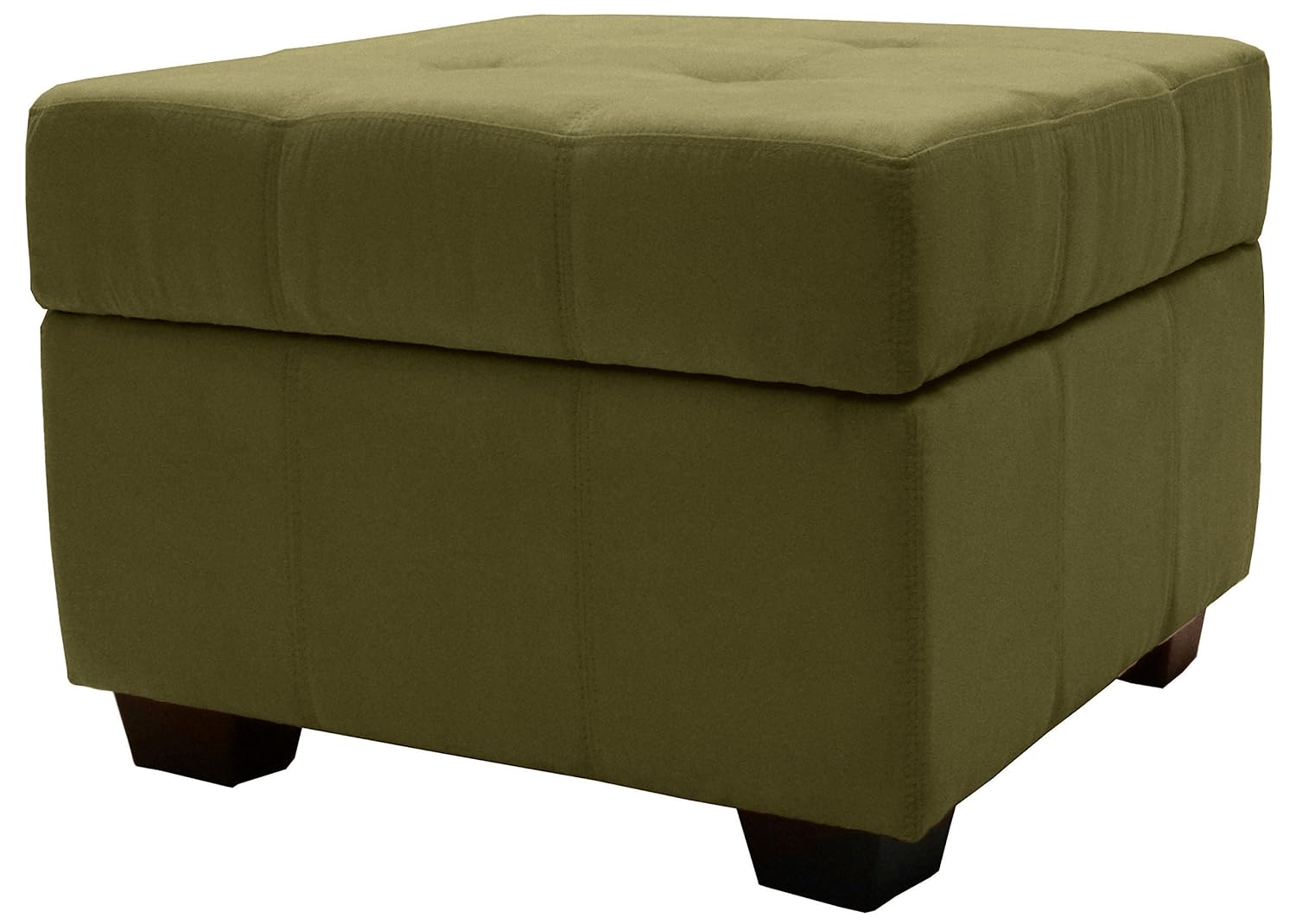 Best storage ottoman green 24 inch