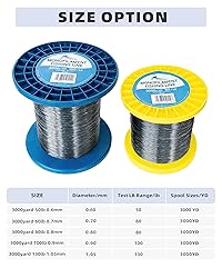 BLUEWING 3000 yd Monofilament Fishing Line 3000