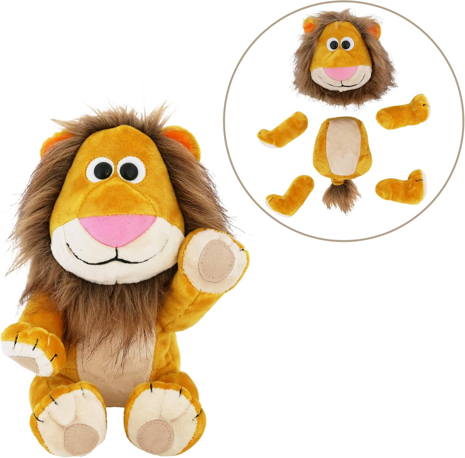 flying lion stuffed animal